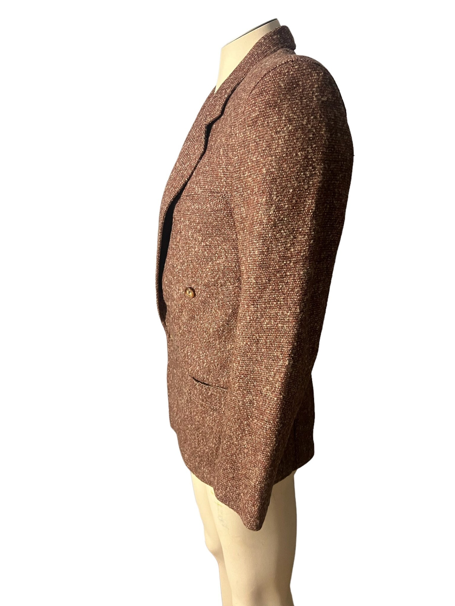 Vintage 80’s wool Bloomingdale’s suit jacket 38