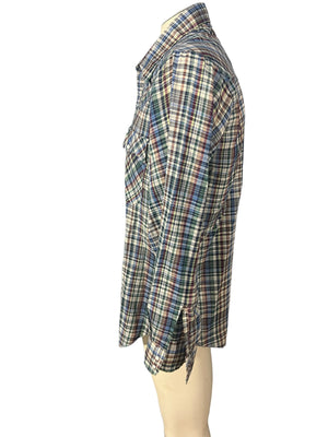 Vintage Levi’s plaid western shirt XL