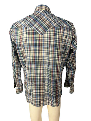 Vintage Levi’s plaid western shirt XL
