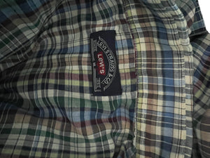 Vintage Levi’s plaid western shirt XL
