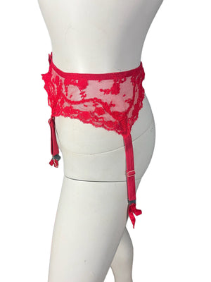 Vintage red garter belt Henson S