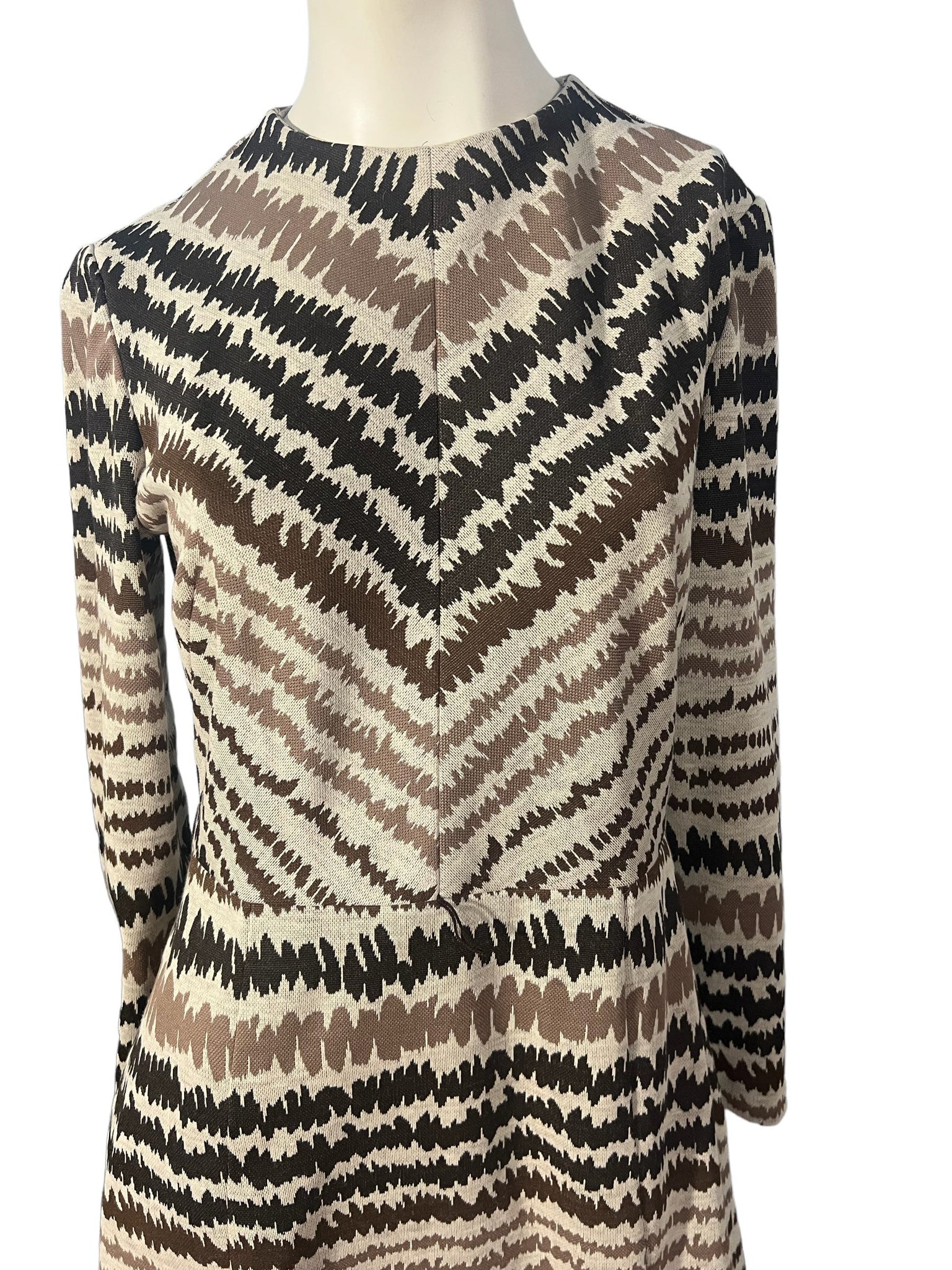Vintage 70's Rona knit dress M L
