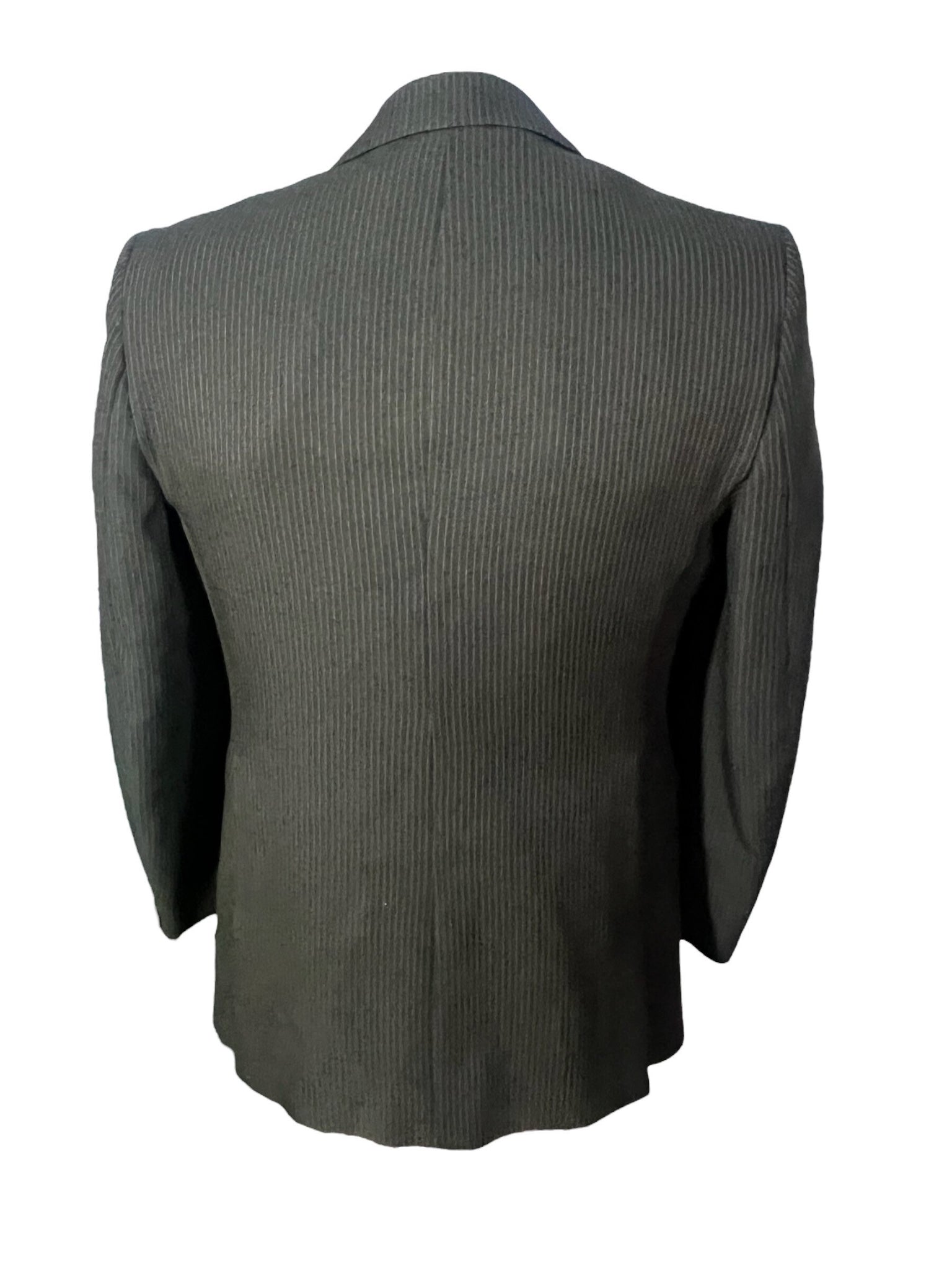 Vintage 80's pinstripe Falcone suit jacket 42