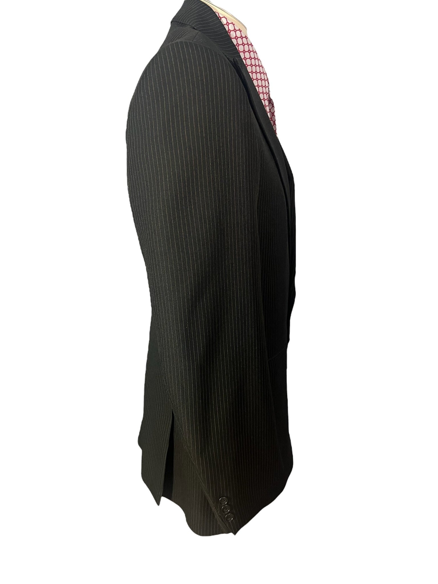 Vintage 80's pinstripe Falcone suit jacket 42