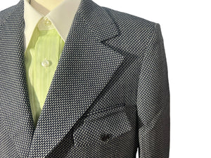 Vintage blue suit jacket Glen Guard 44 R