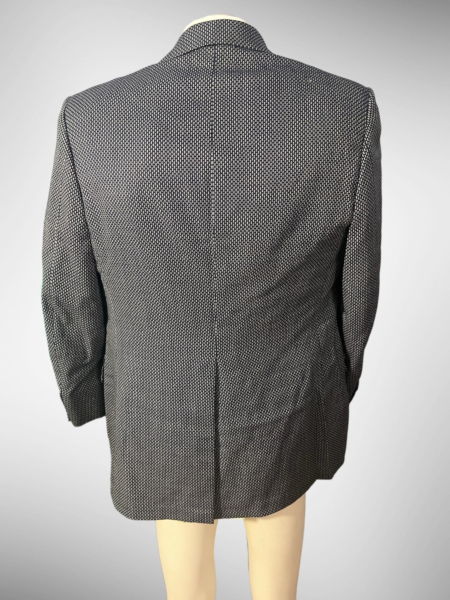 Vintage blue suit jacket Glen Guard 44 R