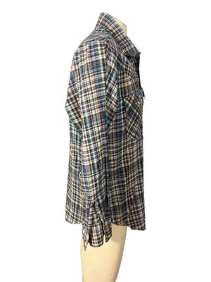 Vintage Levi’s plaid western shirt XL