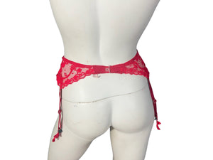 Vintage red garter belt Henson S