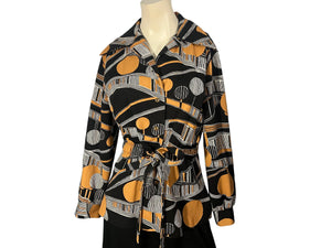 Vintage mod 70's shirt jacket M L