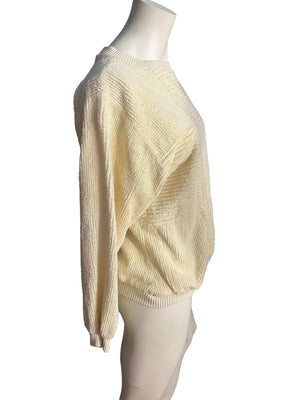Vintage 70's Crowntuft terry shirt top L
