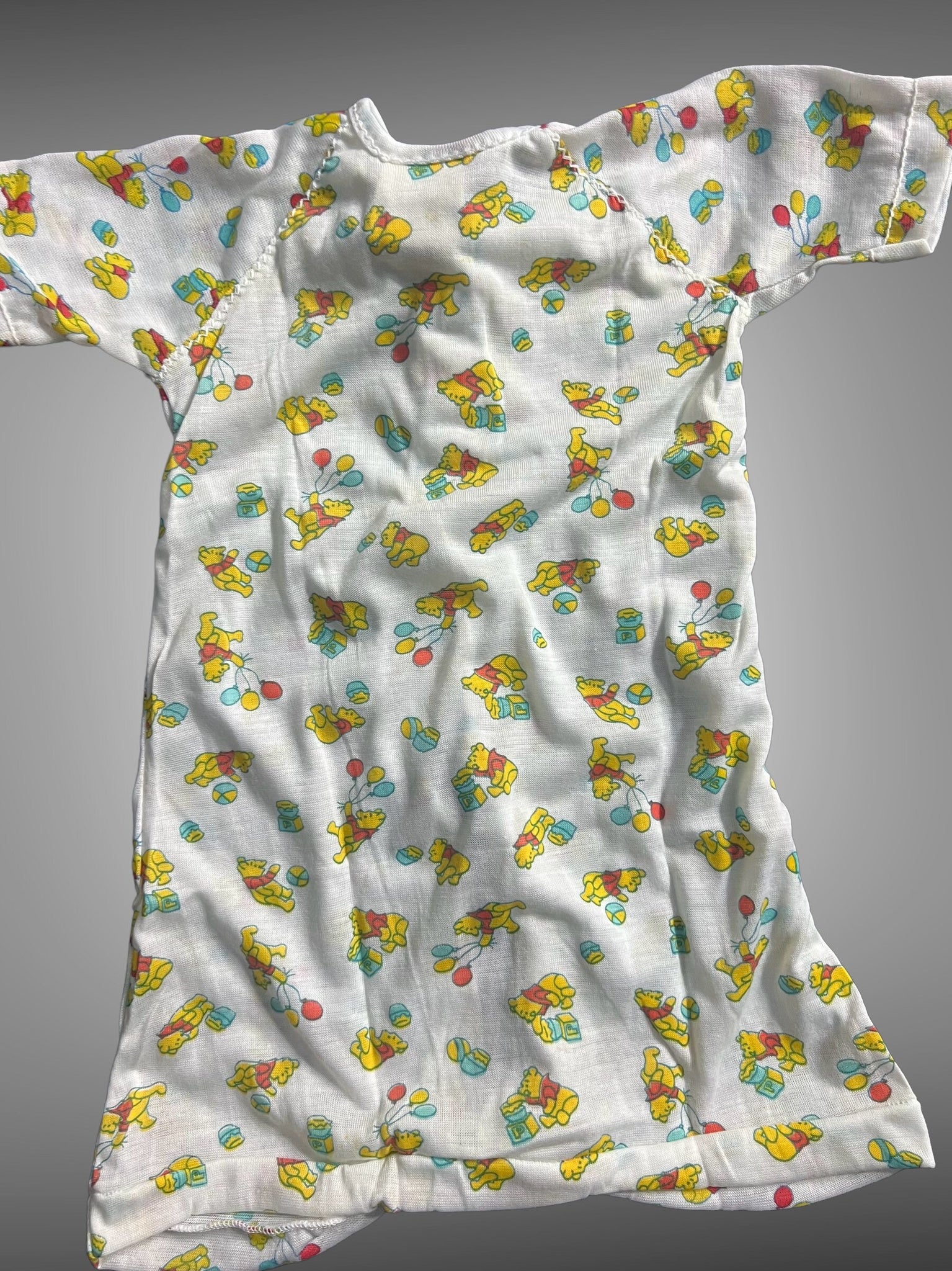 Vintage Winnie the Pooh newborn baby infant dress