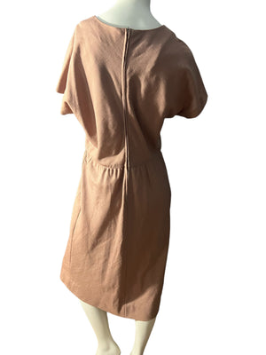 Vintage 70's Rona brown dress & jacket L