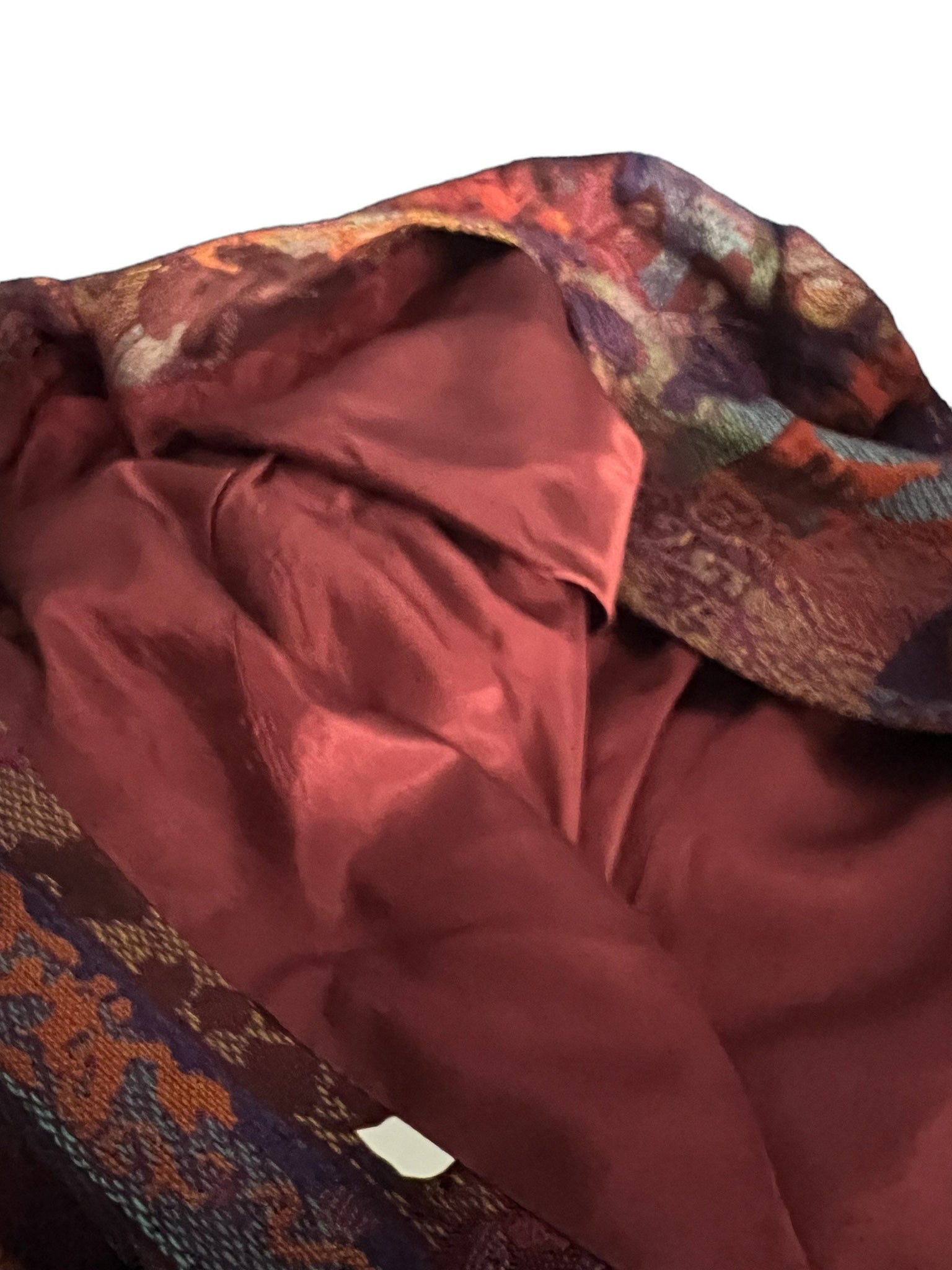 Vintage 70’s woven short jacket blazer M