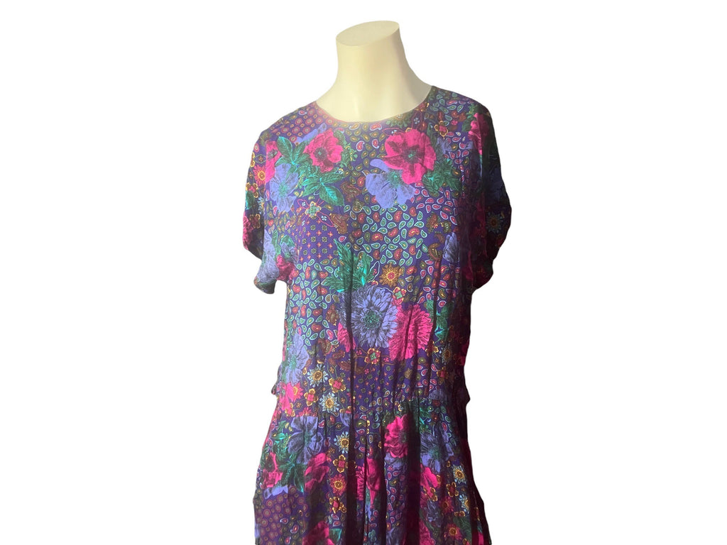 Vintage 80's dress Paquette Too 14