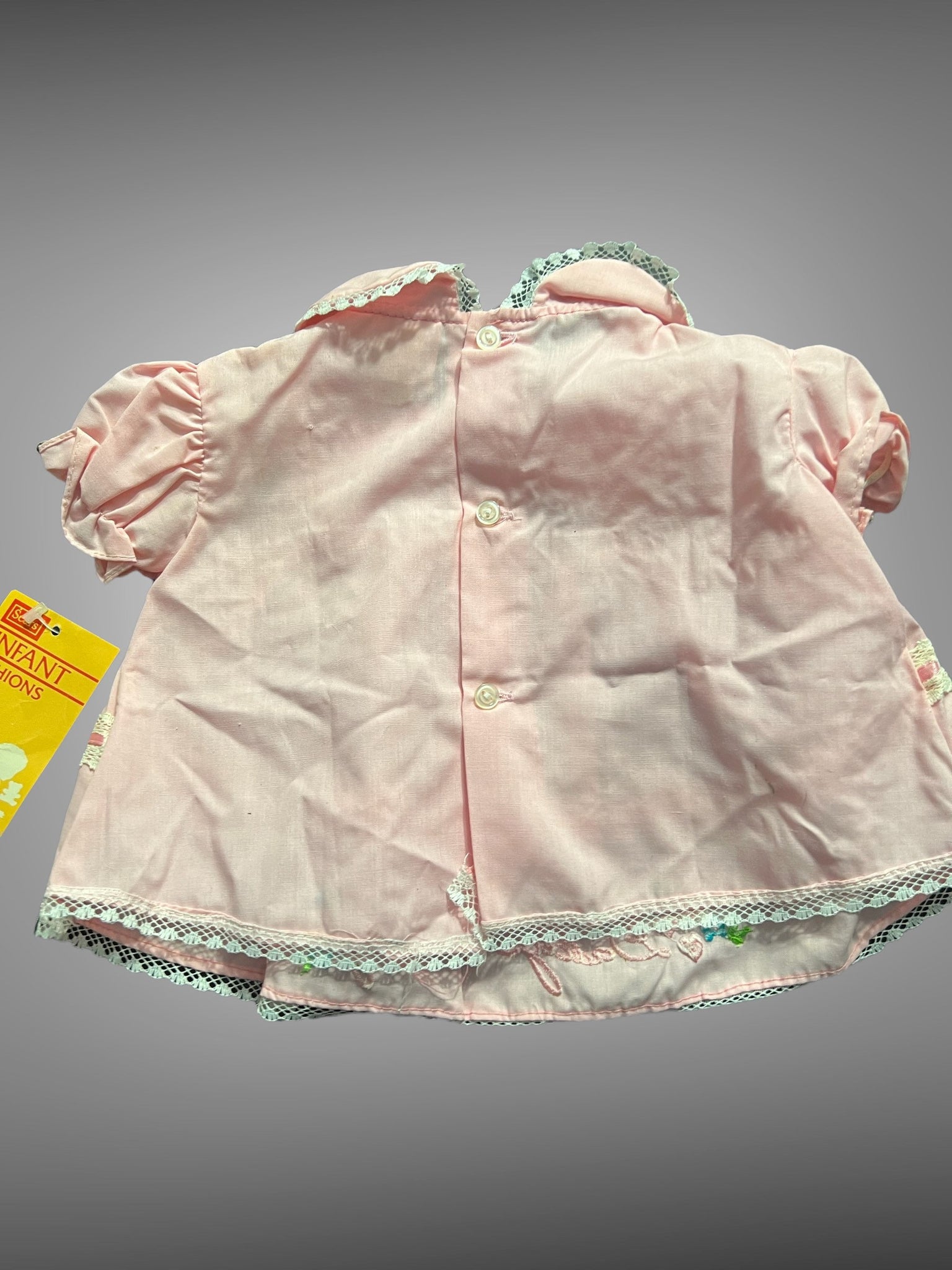 Vintage baby dress 0-6 months deadstock
