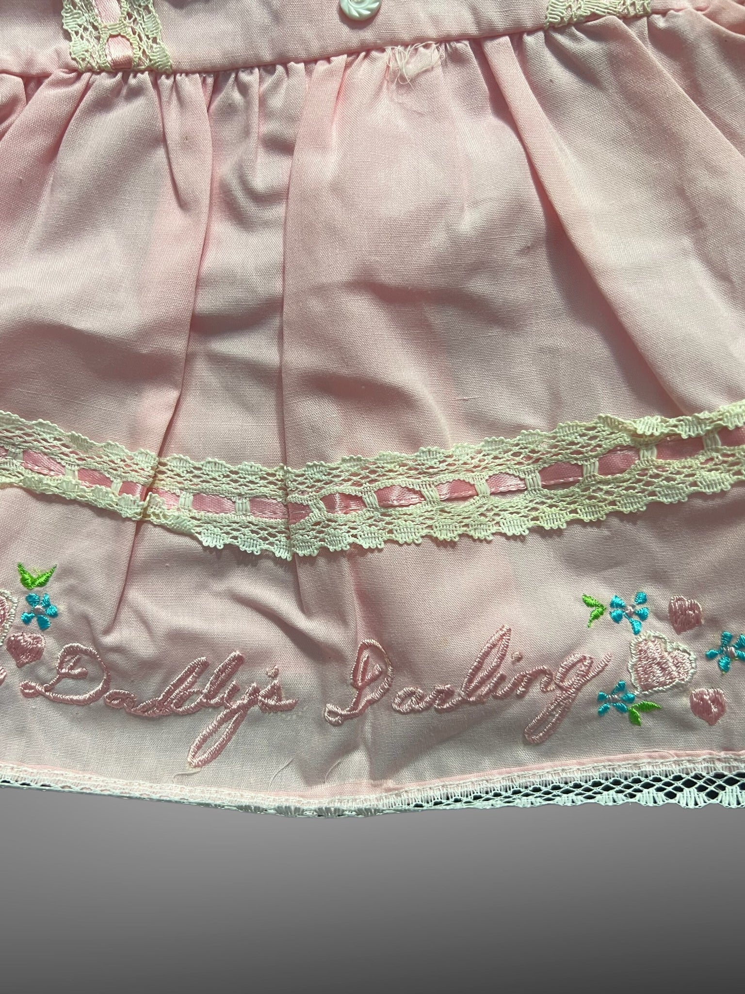 Vintage baby dress 0-6 months deadstock