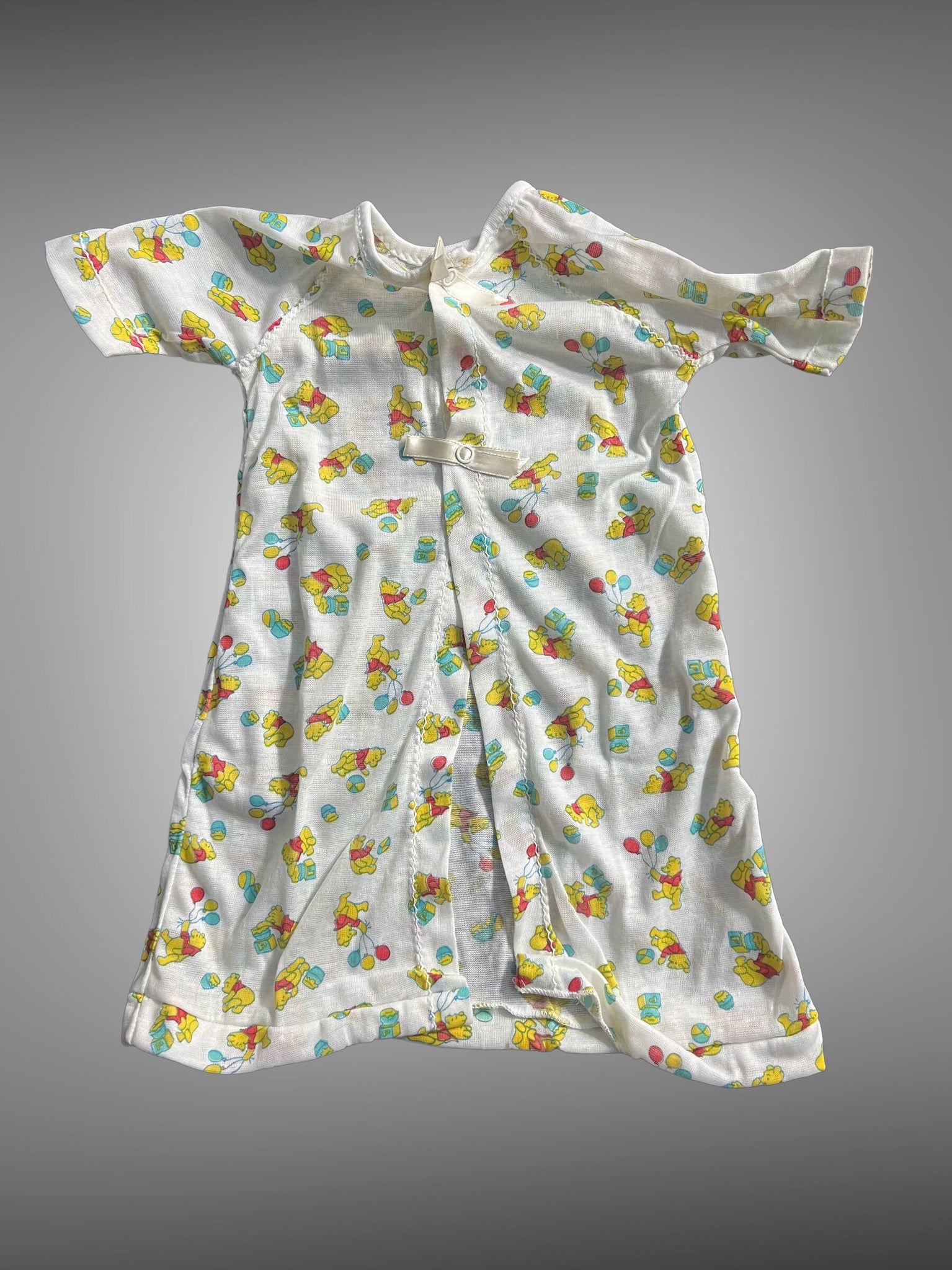 Vintage Winnie the Pooh newborn baby infant dress