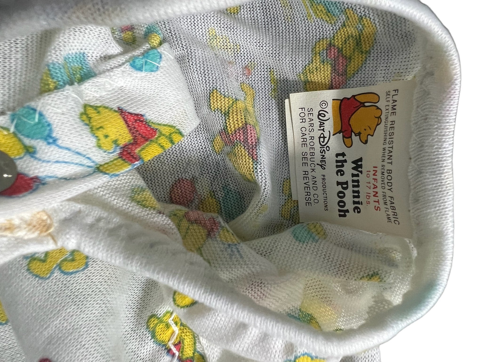 Vintage Winnie the Pooh newborn baby infant dress