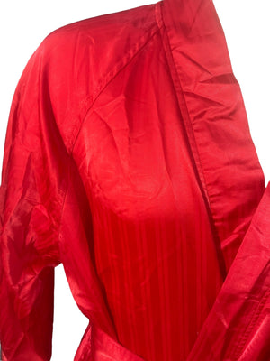 Vintage red Christian Dior men's robe