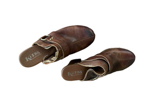 Vintage Korks by Kork Ease platform clogs 10