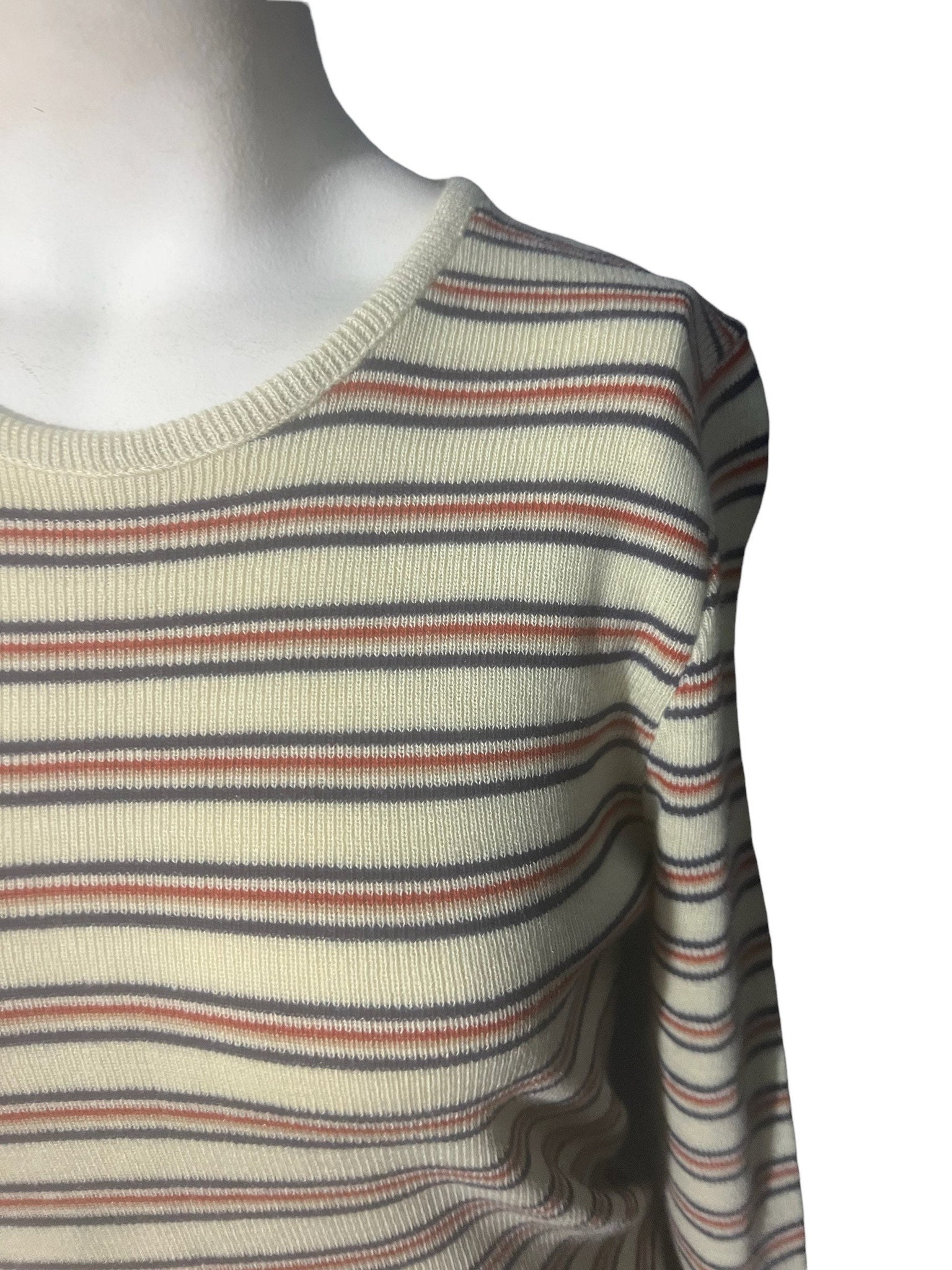 Vintage 70's Pebble Beach striped knit shirt S
