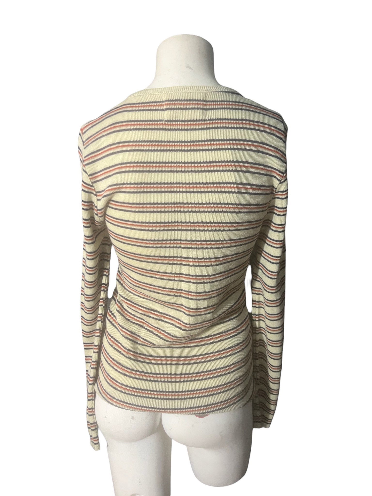 Vintage 70's Pebble Beach striped knit shirt S