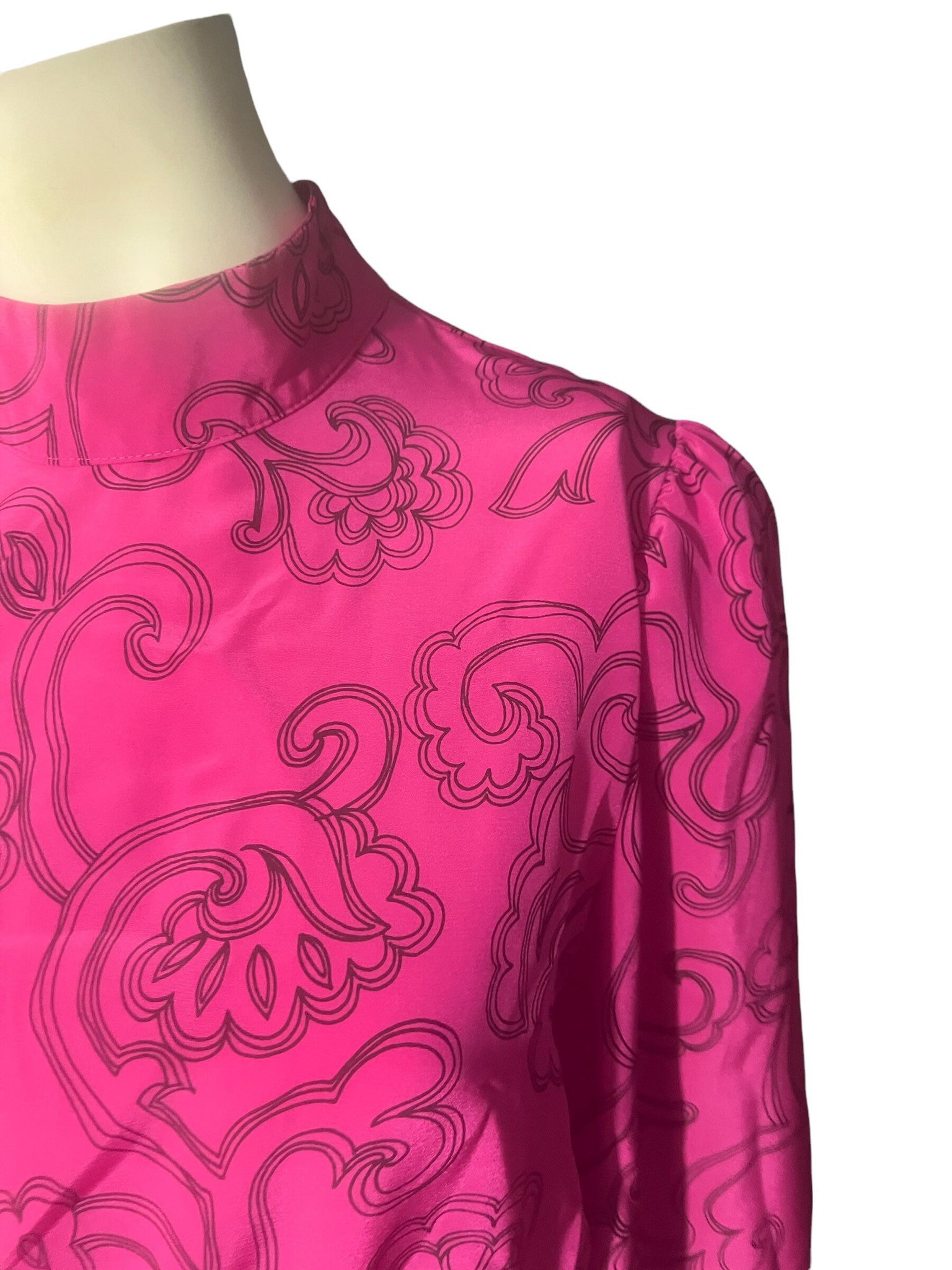 Vintage 80's Laura Henson blouse L 12