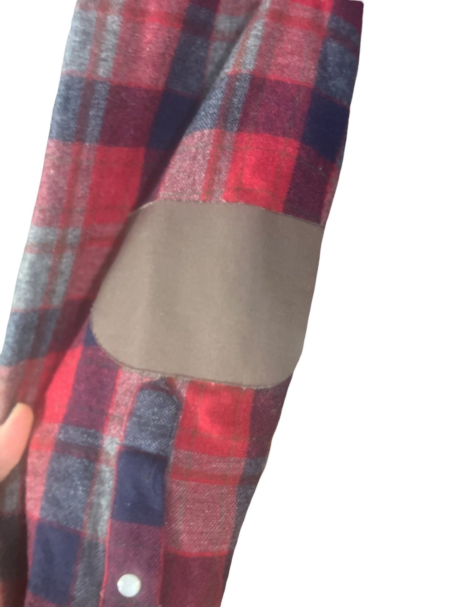 Vintage 70's red flannel men's Sportsman's western shirt XL