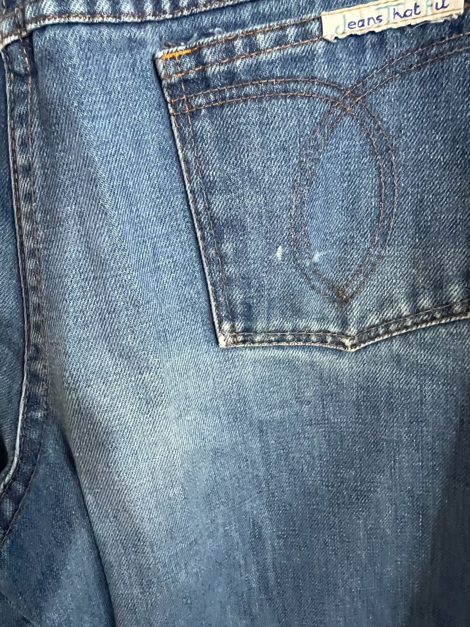 Vintage 70's Sears high waist jeans 10