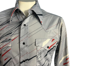 Vintage 70's Wrangler polyester shirt M