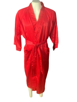 Vintage red Christian Dior men's robe