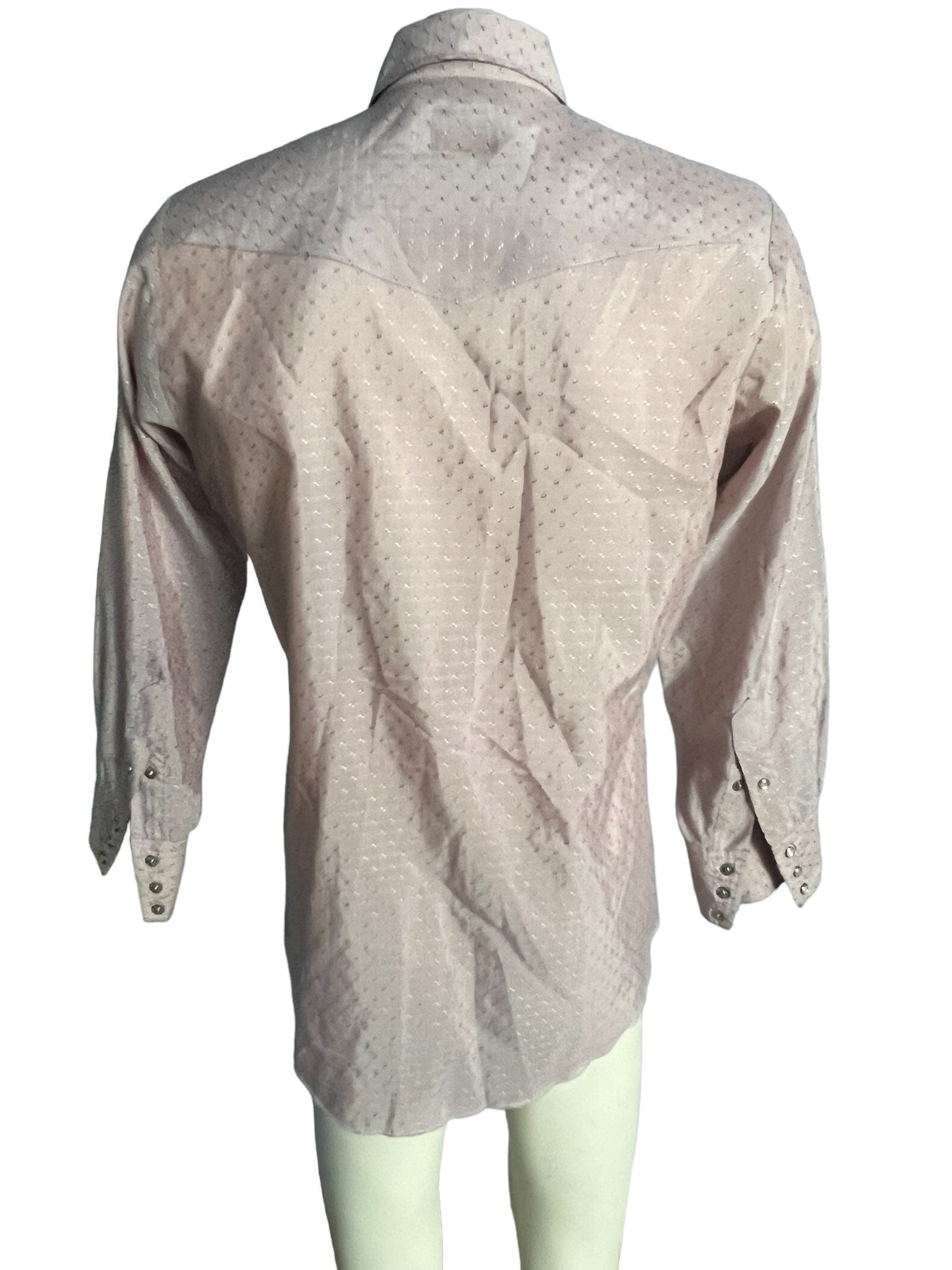 Vintage 70's western cowboy shirt Fenton 42 M L