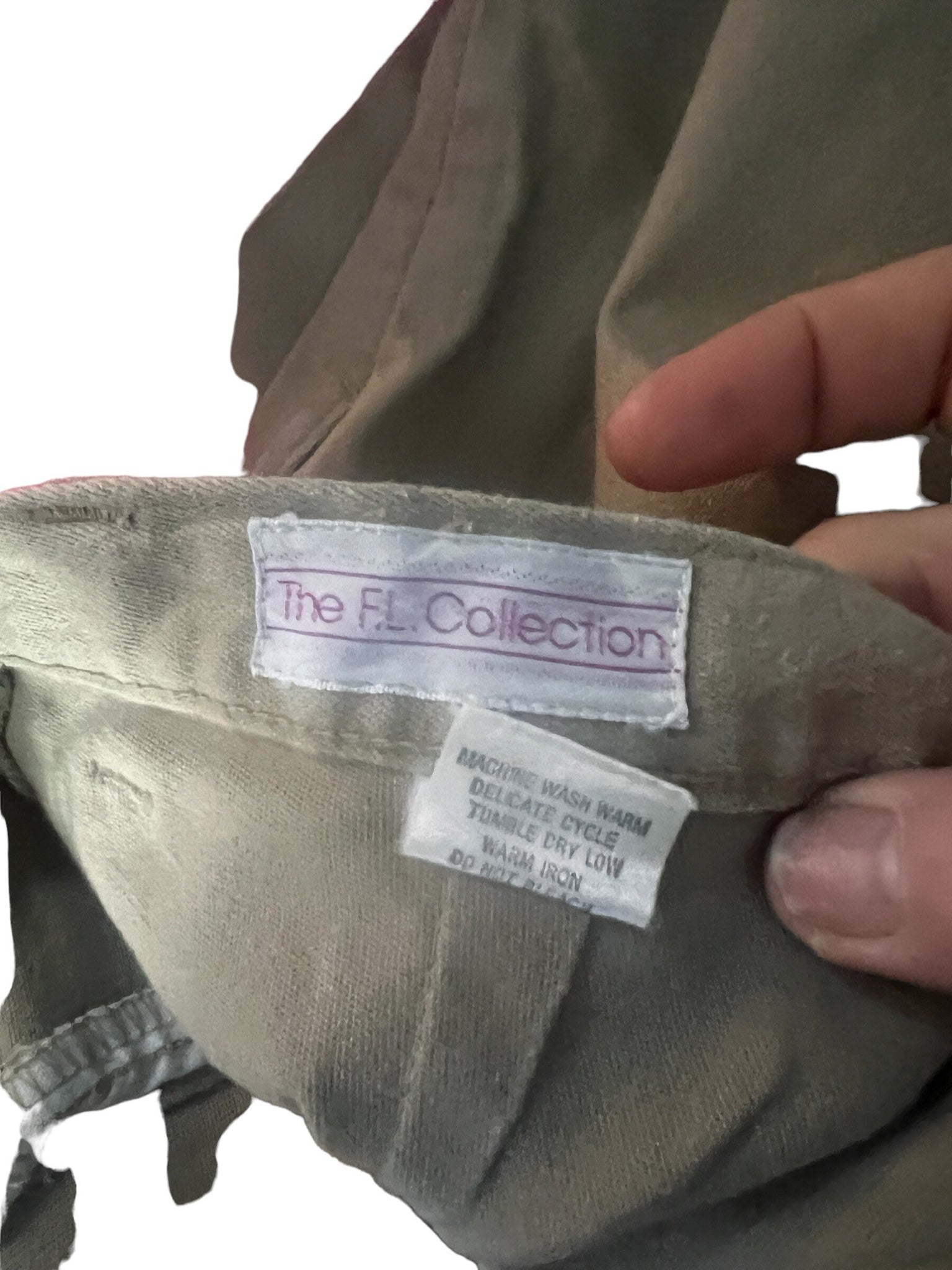 Vintage 80's high waist khaki shorts 27 sz 12