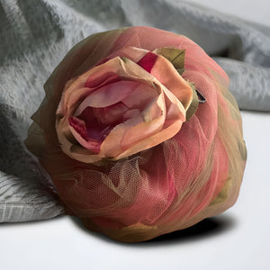 Vintage 60's floral hat head piece