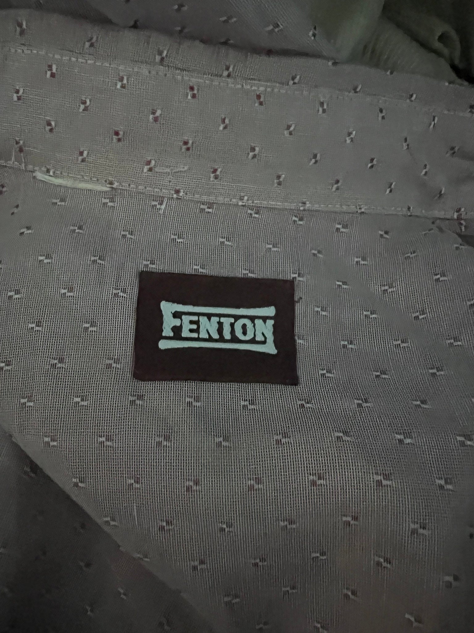 Vintage 70's western cowboy shirt Fenton 42 M L
