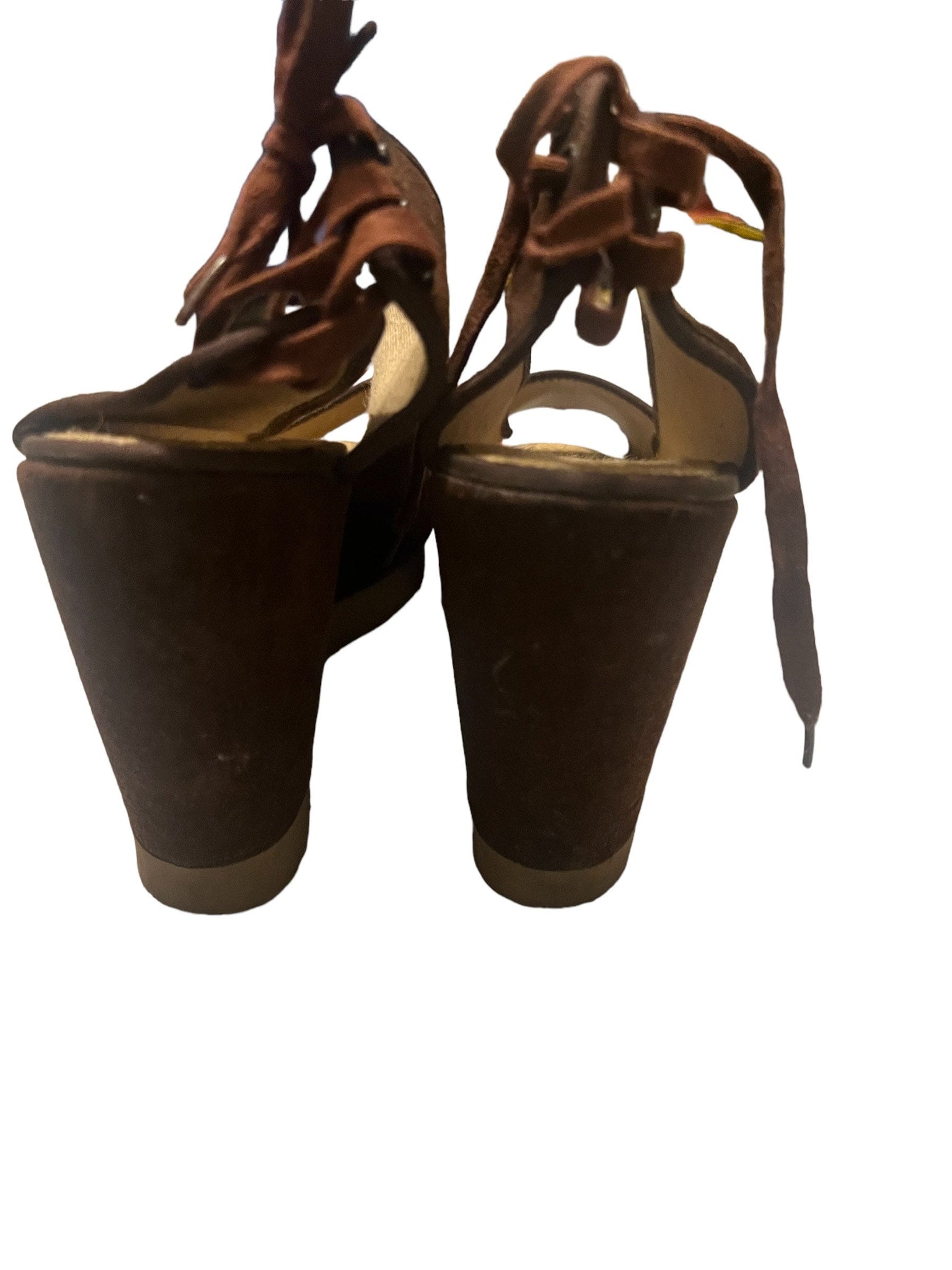 Vintage brown thom brown platform shoes 6