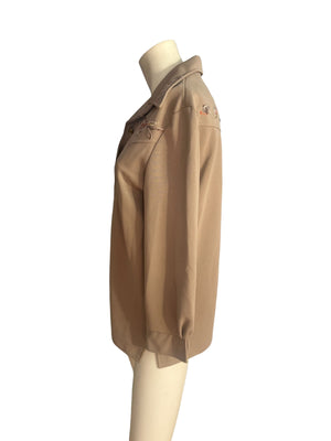 Vintage 70's Pins and Needles western top M L