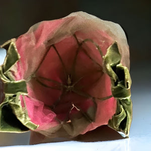 Vintage 60's floral hat head piece
