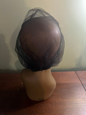 Vintage 60's net hair scarf
