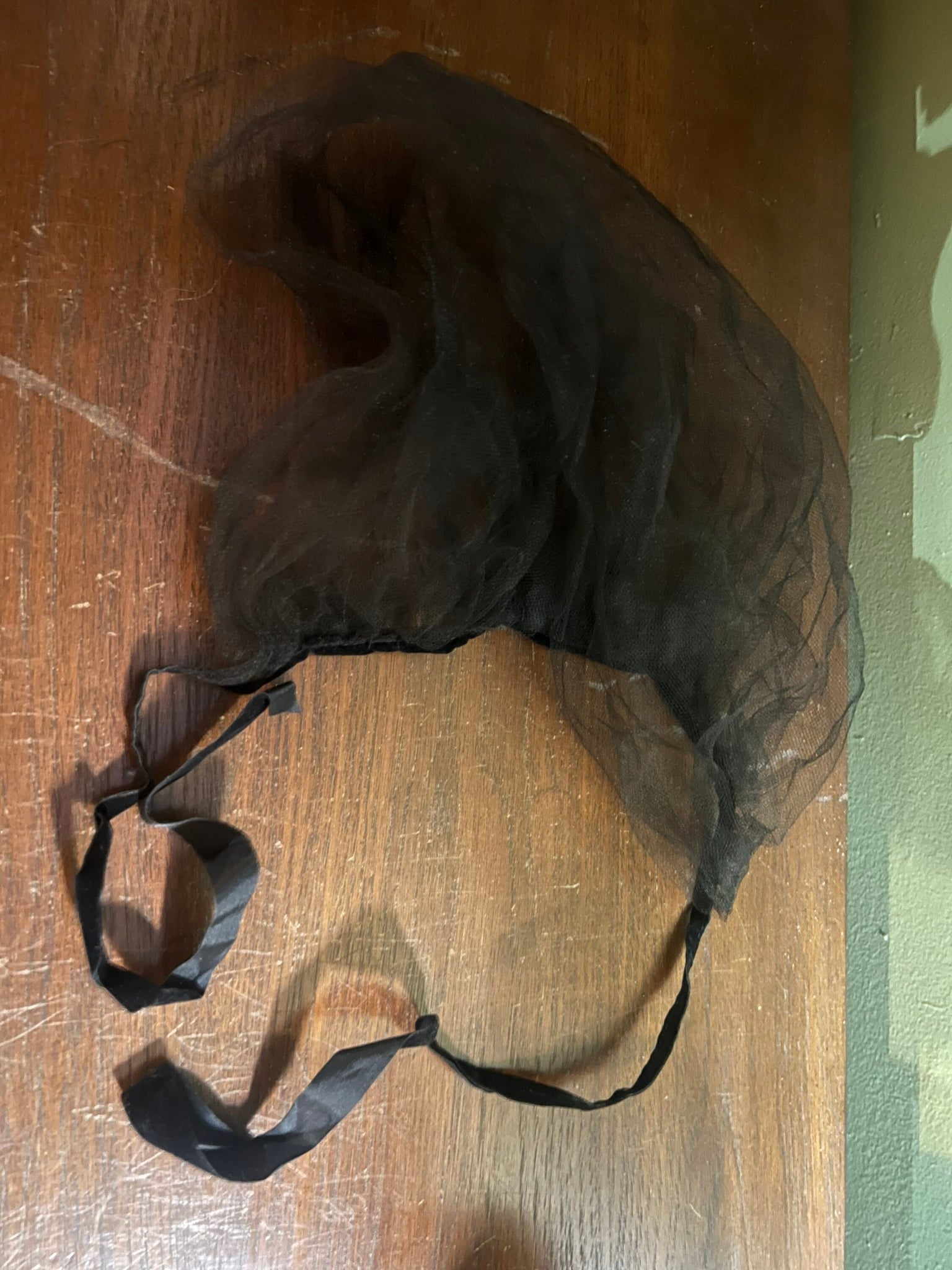 Vintage 60's net hair scarf