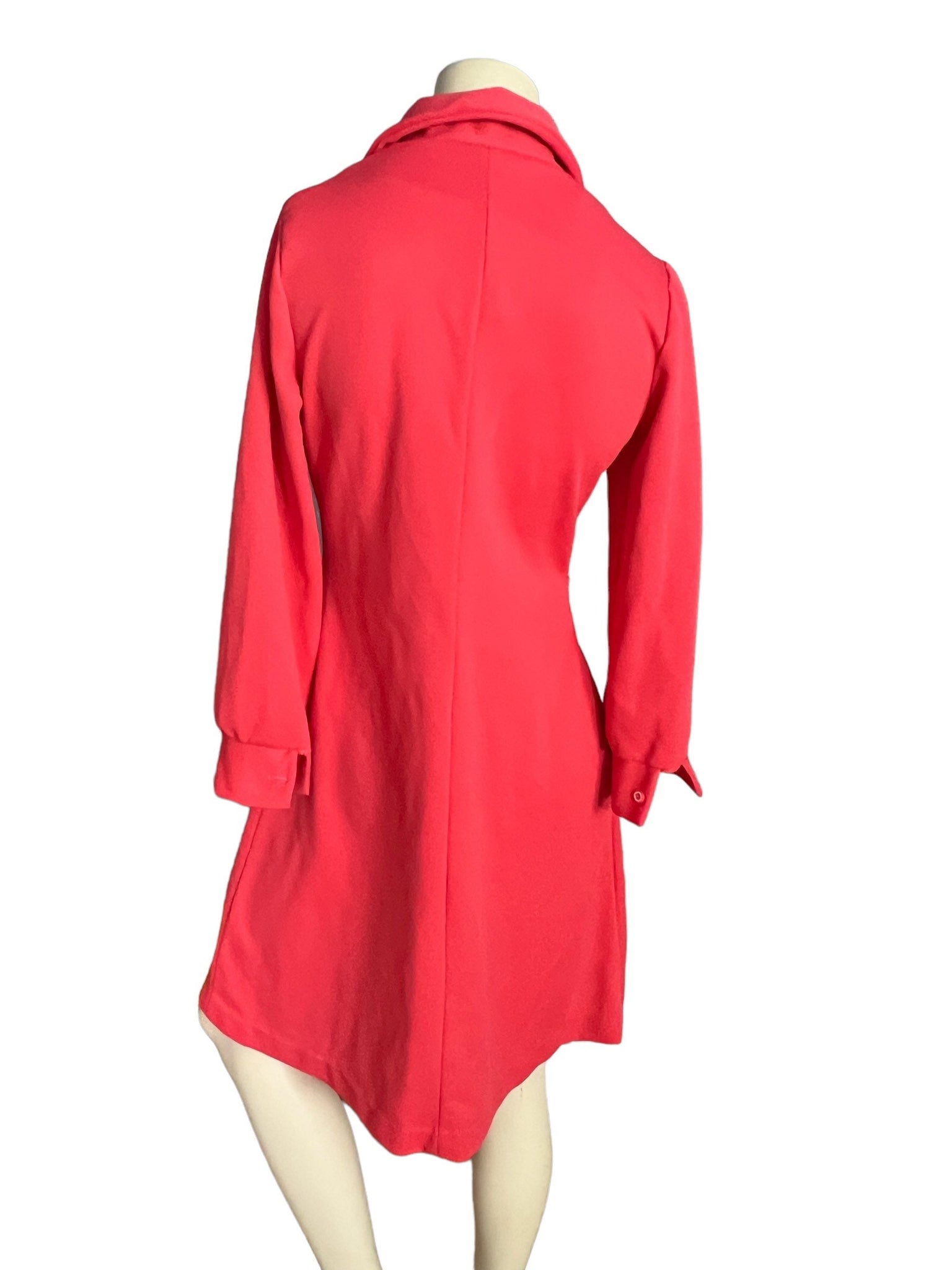 Vintage 70's coral dress Walden Classics M