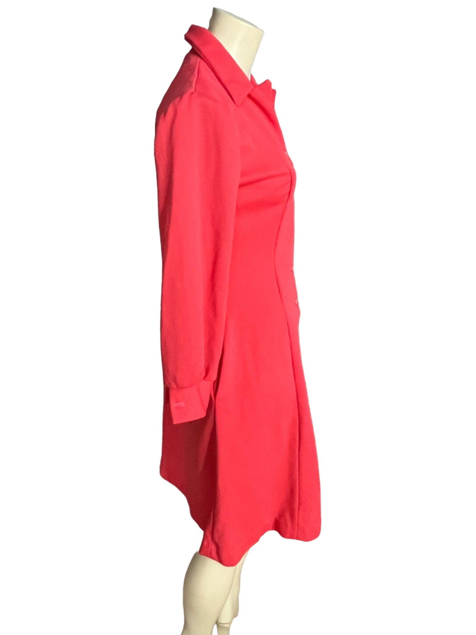 Vintage 70's coral dress Walden Classics M