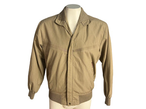 Vintage 80's Sergio Valente tan jacket L