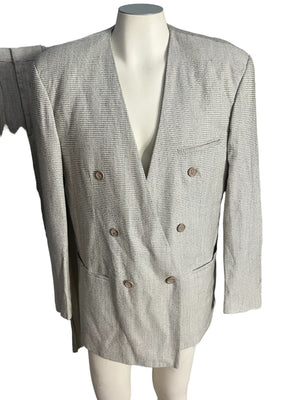Vintage 80's suit 40 M Officer Gentleman
