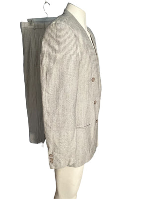 Vintage 80's suit 40 M Officer Gentleman