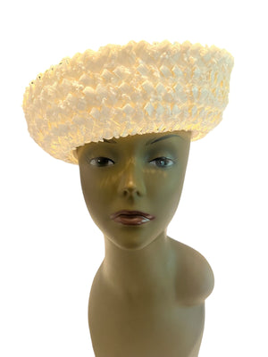 Vintage 60's straw hat