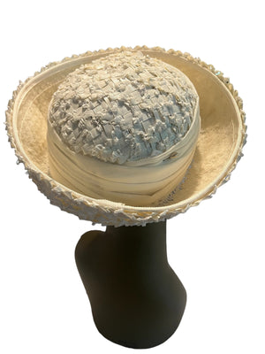 Vintage 60's straw hat