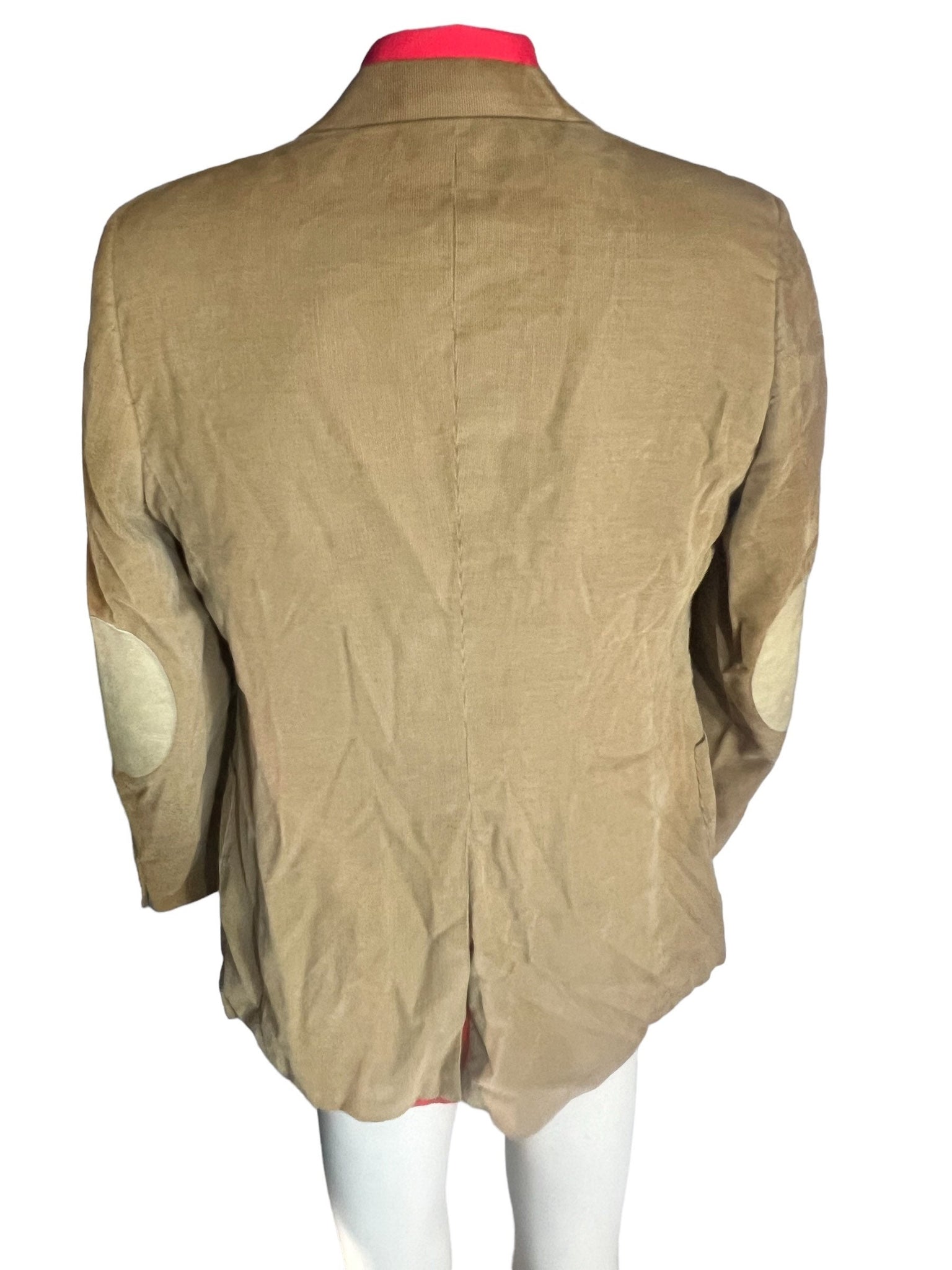 Vintage brown corduroy suit jacket 44 Mark Hall