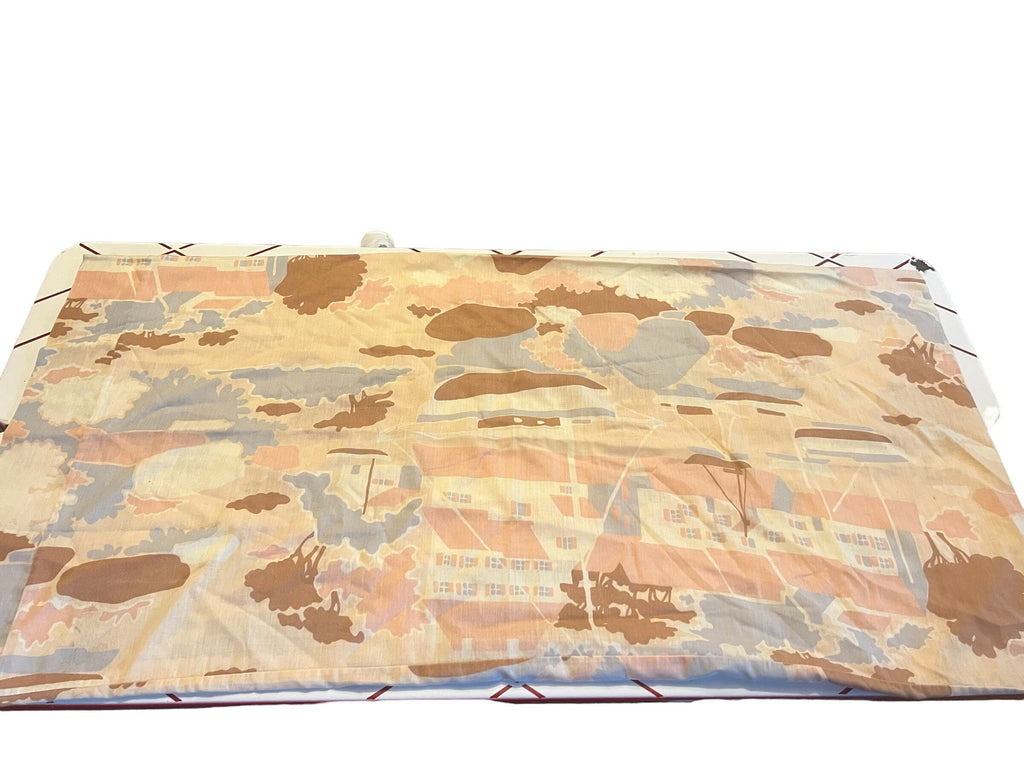 Vintage 70's sailboat pillowcase XL