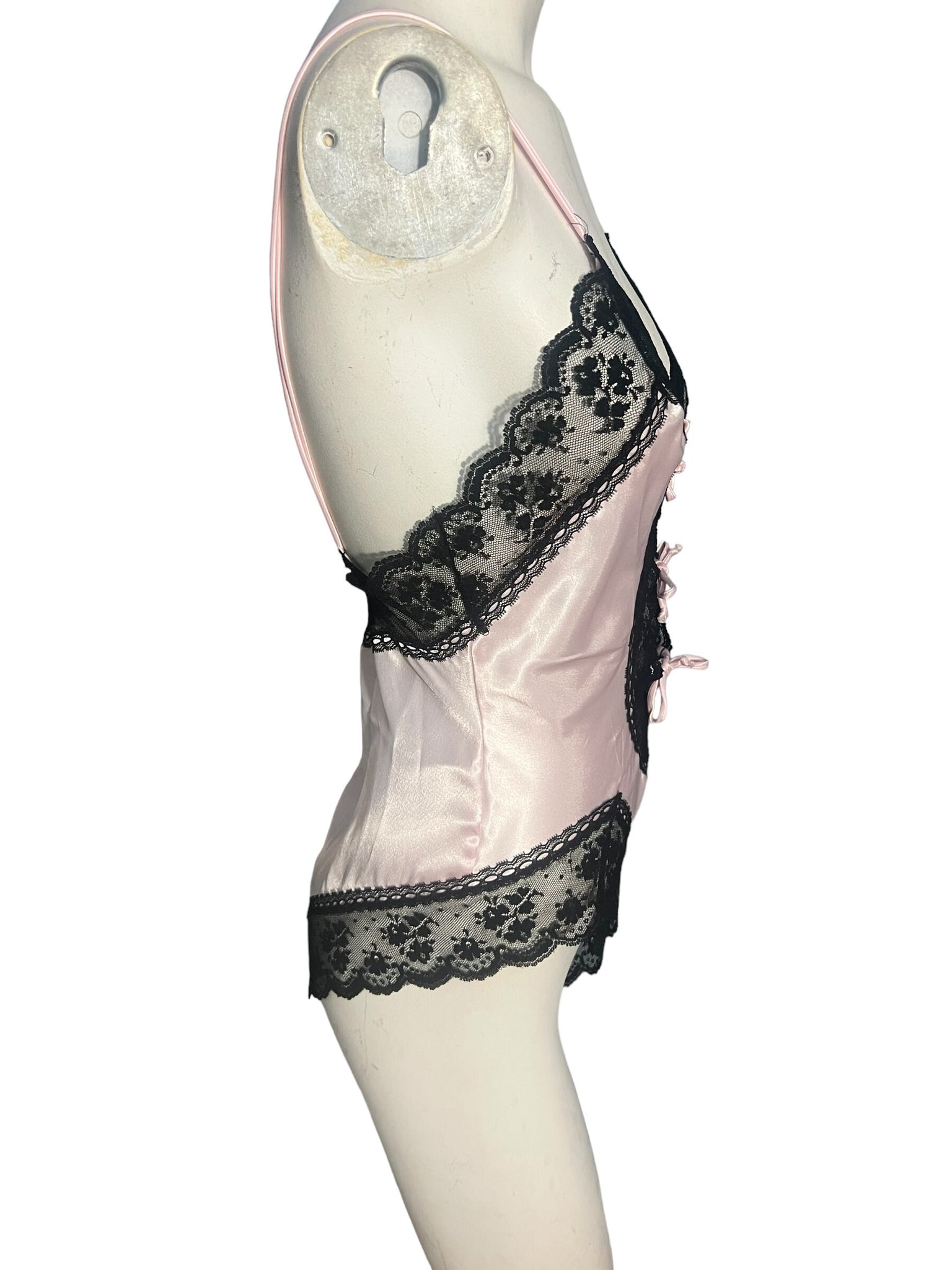Vintage Victoria's Secret teddy lingerie S gold label